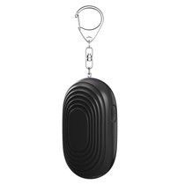 Self Defense Alarm Outdoor LED Personal Alarm(Black)