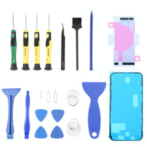 JIAFA JF-8182 21 in 1 Battery Adhesive + LCD Frame Waterproof Adhesive + Repair Tool Set For iPhone 12