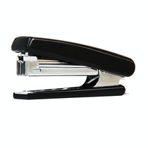 Deli 0222 10 Portable Metal Stapler With Staple Remover Labor Saving Stapler(Black)