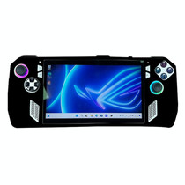 For ASUS ROG Ally Handheld Game Console Silicone Drop-proof Protective Case All-inclusive Case(Black)