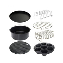 7 In 1  9-Inch Baking Cake Pan And Pizza Pan For 5.3-6.8qt Air Fryer