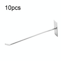 10cm 10pcs 6mm Thick Nail Wall Display Jewelry Hooks Single Wire Hook