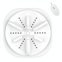 Portable Mini Turbo Switch Three-Speed Timing Washing Machine, Size: Remote Control Switch(White)