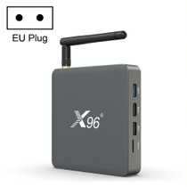 X96 X6 8K Smart TV BOX Android 11.0 Media Player, RK3566 Quad Core ARM Cortex A55, RAM: 8GB, ROM: 64GB, Plug Type:EU Plug