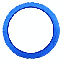 Non-slip Wear-resistant Fire Pattern Silicone Car Steering Wheel Cover, Size: 36-42cm(Blue)