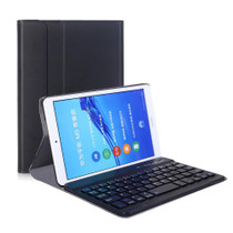 A0M5 Detachable Bluetooth Keyboard + Ultrathin Horizontal Flip Leather Tablet Case for Huawei MediaPad M5 & Honor Tab 5 8 inch, with Holder(Black)