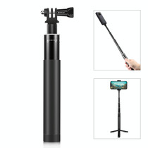 PULUZ 70cm Metal Selfie Stick Monopod with Invisible Adapter Base & Screw for Insta360 One RS / X2 / X3