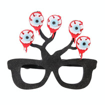Halloween Decoration Funny Glasses Party Skeleton Spider Horror Props Multiple Eyeballs