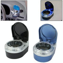 Portable LED Light Travel Car Vehicle Automobile Cigarette Ash Tray Ashtray (Random Color Delivery)