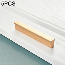 5 PCS 2778-96 Modern Simple Cabinet Door Handle Drawer Wardrobe Handle (Gold)