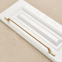 9008-320 Modern Simple Cabinet Door Handle Drawer Wardrobe Zinc Alloy Handle(Gold)