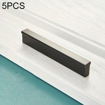 5 PCS 2778-96 Modern Simple Cabinet Door Handle Drawer Wardrobe Handle (Black)