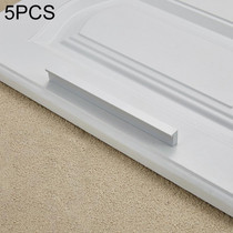 5 PCS 2057-192 Drawer Cabinet Door Handle Straight Door Handle (Silver Matte)