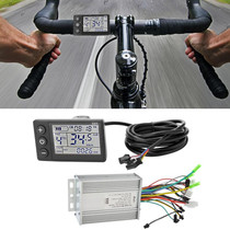 S866 36V-60V  450W-500W 9-tube Brushless Smart Electric Vehicle Controller LCD SpeedMeter Kit