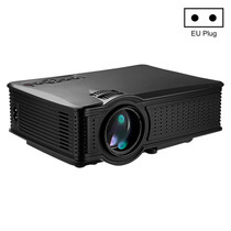 LY-40 1800 Lumens 1280 x 800 Home Theater LED Projector with Remote Control, EU Plug (Black)