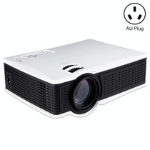 LY-40 1800 Lumens 1280 x 800 Home Theater LED Projector with Remote Control, AU Plug(White)