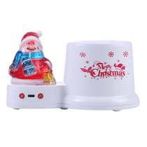 K910 LED Christmas Santa Claus Decor Projection Lamp(White)