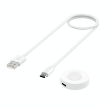 For Huawei Watch GT 3 Pro Smart Watch Magnetic Charging Cable, Length: 1m, Split Version(White)