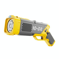 10 Holes Electric Light Fully Automatically Handheld Bubble Machine(Yellow)