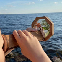 DIY Wooden Rotating Kaleidoscope Toy Gift For Children