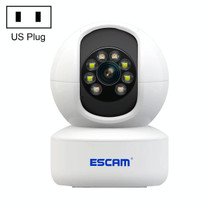 ESCAM QF005 3MP Indoor HD WiFi Pan-tilt Camera, Support Motion Detection / Two-way Audio / Night Vision(US Plug)