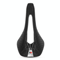 WEST BIKING YP0801130 Bicycle Comfort Honeycomb Seat Cushion(Black)