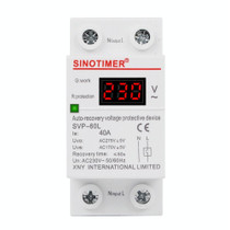 SINOTIMER 220V LED Digital Display Delay Automatic Reset Under-voltage Protector(SVP-60L)