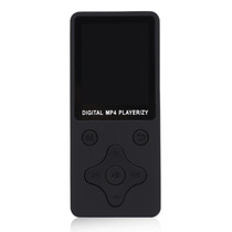 T68 Card Lossless Sound Quality Ultra-thin HD Video MP4 Player(Black)