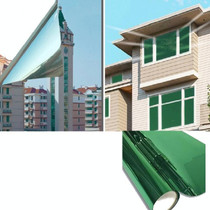 5 PCS Sunscreen Shading Film One-way Perspective Anti-peeping Glass Sticker, Specification: 50x100cm(Green Silver Single Permeable)