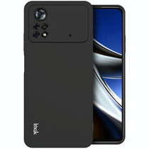 For Xiaomi Poco X4 Pro 5G Global IMAK UC-3 Series Shockproof Frosted TPU Phone Case(Black)