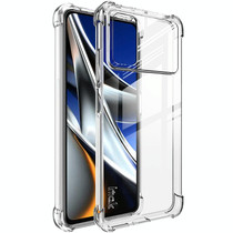 For Xiaomi Poco X4 Pro 5G Global imak TPU Phone Case with Screen Protector(Transparent)