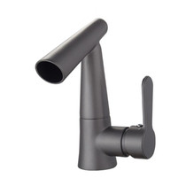 Qylt001 Horn Shape Vanity Faucet(Gray)