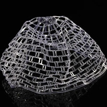 5 PCS Transparent Soft Rubber Fishing Net Replacement Bag, Size: Medium 100cm