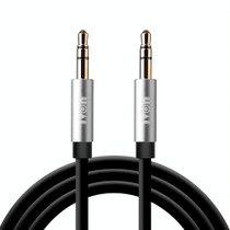 IVON CA55 3.5mm Male to Male AUX Audio Cable, Cable Length: 1m(Black)