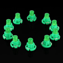 10PCS 2W T4.2 Wedge Instrument Panel LED Light Dashboard Gauge Cluster Indicator Lamp Bulb(Green Light)