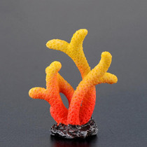 10 PCS Simulation Resin Coral Aquarium Fish Tank Small Ornaments, Colour: No. 2 Colorful