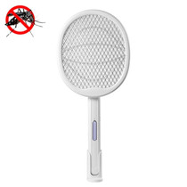 USB Household Electric Mosquito Swatter Purple Light Mosquito Attracting Lamp(White)