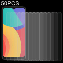 50 PCS 0.26mm 9H 2.5D Tempered Glass Film For Vodafone Smart V12