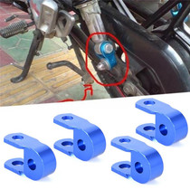 2 Pairs Shock Absorber Extender Height Extension for Motorcycle Scooter, Size: Small(Blue)