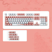 Dye Sublimation Heat Transfer Keycaps For Mechanical Keyboard(Cherry Blossom)