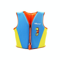 Manner  QP2003 Children Life Jacket Foam Buoyancy Suit For Swimming, Size: M(Blue)