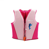 Manner  QP2003 Children Life Jacket Foam Buoyancy Suit For Swimming, Size: M(Pink)
