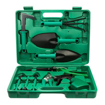 YL025 Potted Gardening Tool Set, Specification: 10 PCS / Set (Green)