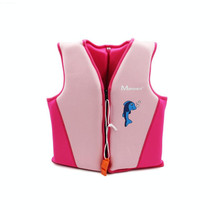 Manner  QP2003 Children Life Jacket Foam Buoyancy Suit For Swimming, Size: S(Pink)