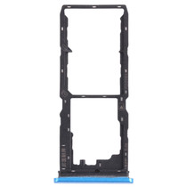 For vivo Y20a / Y20 2021 SIM Card Tray + SIM Card Tray + Micro SD Card Tray (Blue)