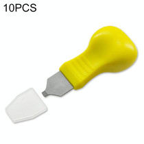 10 PCS Watch Rear Cover Tapping Knife Watch Opener, Style: Yellow Narrow Mouth