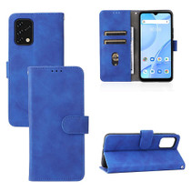 For Umidigi Power 5S Skin Feel Magnetic Buckle Calf Texture PU Phone Case(Blue)