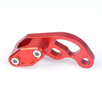 2 PCS Motorcycle Modification Accessories Universal Brake Hose Clamp(Red)