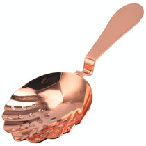 Seashell Shape Stainless Steel Strainer Cocktail Ice Filter(Rose Gold)