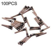 100 PCS Charging Port Screws for iPhone 13 (Gold)